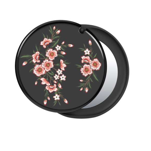 NEW Floral Popsocket Mirror (1x and 2x mag!) - Picture 1 of 5